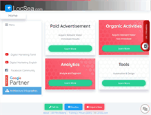 Tablet Screenshot of locsea.com